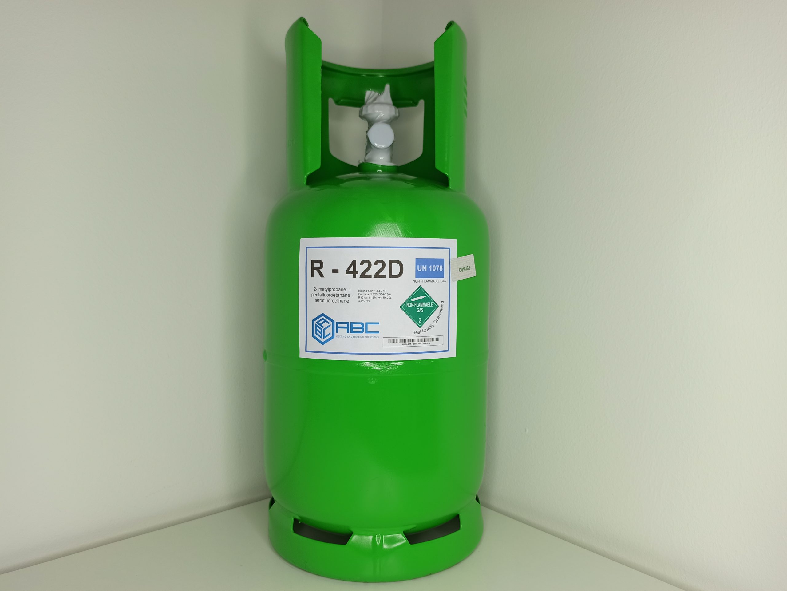 R-422D 8kgKältemittel Gas wiederbefüllbarer Zylinder
